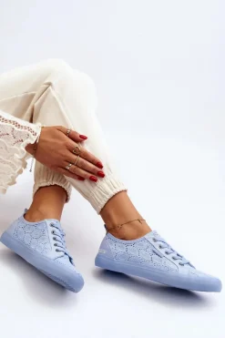 Trampki Ażurowe BIG STAR JJ274061 Niebieskie