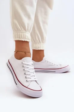 Trampki Damskie Białe Isiltara