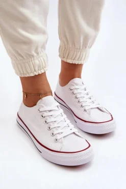 Trampki Damskie Białe Isiltara