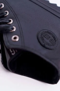 Trampki Damskie Big Star Wysokie Ocieplane Czarne EE274110