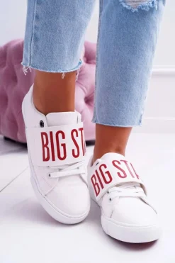 Trampki Damskie Big Star Białe EE274039