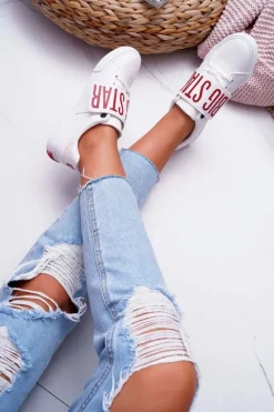 Trampki Damskie Big Star Białe EE274039