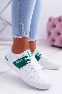 Trampki Damskie Big Star Białe EE274336