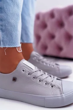 Trampki Damskie Big Star Jasnoszare EE274394