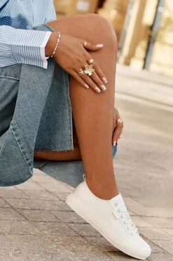 Trampki Damskie Big Star RR274730 Białe