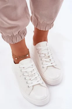 Trampki Damskie Big Star RR274730 Białe