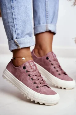 Trampki Damskie Big Star Różowe GG274111