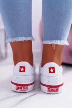 Trampki Damskie Big Star Białe EE274337