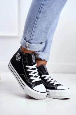 Trampki Damskie Big Star Czarne GG274012