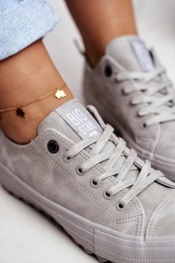 Trampki Damskie Big Star Szare GG274075