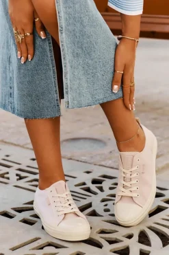 Trampki Damskie Big Star RR274732 Jasnoróżowe