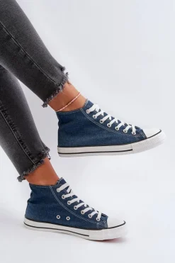 Trampki Damskie Jeansowe Socerio