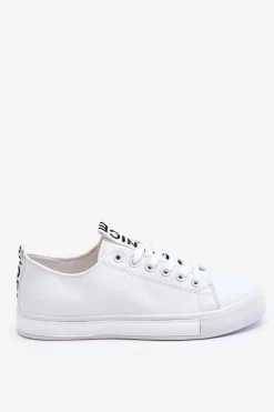 Trampki Damskie Klasyczne Białe Ville