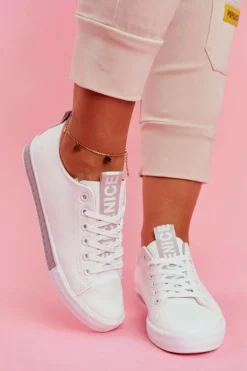 Trampki Damskie Klasyczne Szare Ville