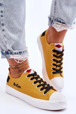 Trampki Damskie Lee Cooper LCW-23-44-1649L Żółte