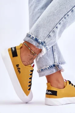 Trampki Damskie Lee Cooper LCW-23-44-1649L Żółte