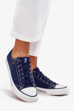 Trampki Damskie Niskie Big Star DD274A235 Granatowe