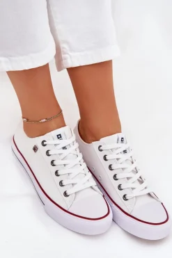 Trampki Damskie Niskie Big Star DD274A232 Białe