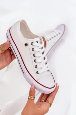 Trampki Damskie Niskie Big Star DD274A232 Białe