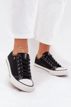 Trampki Damskie Niskie Big Star DD274A236 Czarne