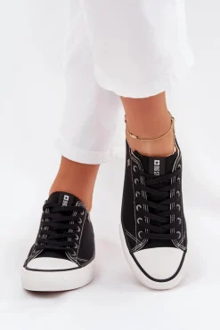 Trampki Damskie Niskie Big Star DD274A236 Czarne