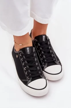 Trampki Damskie Niskie Big Star DD274A236 Czarne