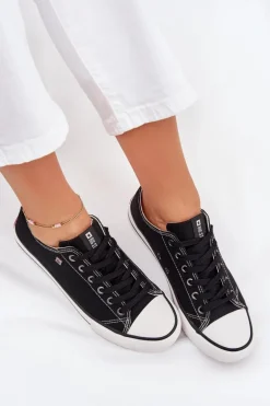 Trampki Damskie Niskie Big Star DD274A236 Czarne