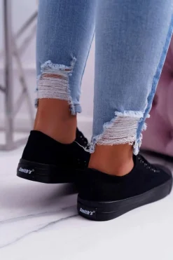 Trampki Damskie Niskie Smith's Czarne