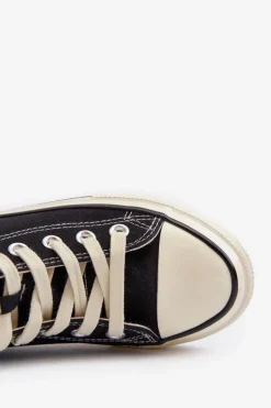 Trampki Damskie Wysokie Big Star NN274283 Czarne