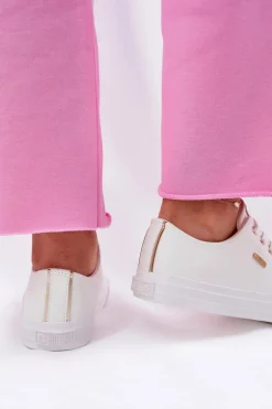 Trampki Damskie Z Eko Skóry Big Star RR274748 Białe