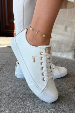 Trampki Damskie Z Eko Skóry Big Star RR274748 Białe