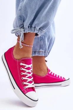 Trampki Klasyczne Niskie Damskie Fuksja Vegas