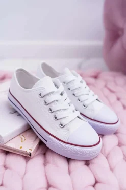 Trampki Młodzieżowe Buty Białe Filemon