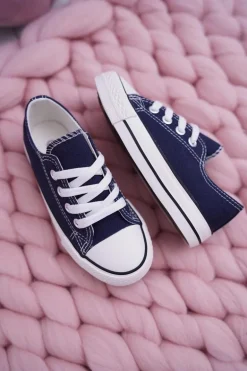 Trampki Młodzieżowe Buty Granatowe Filemon