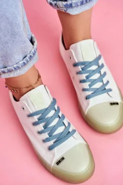 Trampki Z Przezroczystą Podeszwą Big Star FF274256 Białe