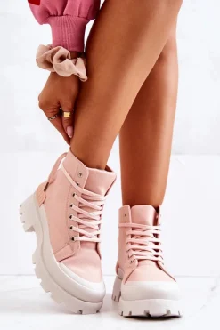 Trapery Wiązane Różowe Faithfull