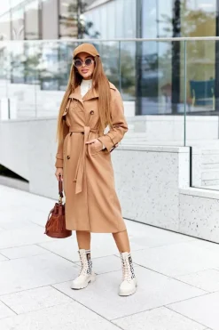 Workery Z Elastycznej Tkaniny Beżowe Love Story