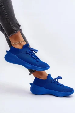Wsuwane Buty Sportowe Damskie Niebieskie Juhitha