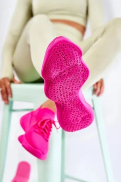 Wsuwane Buty Sportowe Damskie Fuksja Dalmiro