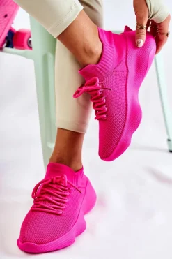 Wsuwane Buty Sportowe Damskie Fuksja Dalmiro