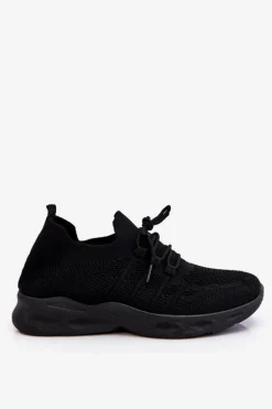 Wsuwane Damskie Buty Sportowe Czarne Ellison