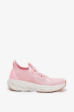 Wygodne Buty Sportowe Damskie Big Star RR274A131 HI-POLY SYSTEM Różowe