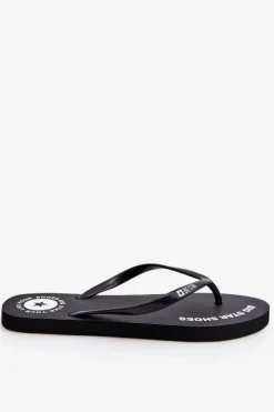 Wygodne Klapki Japonki Big Star LL274800 Czarne