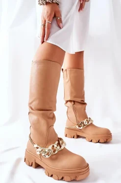 Wysokie Kozaki Camel Cecina