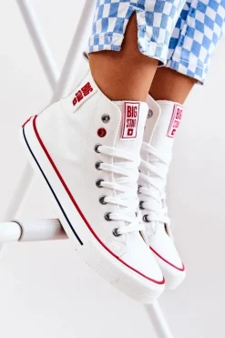 Wysokie Trampki Big Star JJ274127 Białe