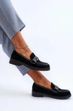 Zamszowe Mokasyny Damskie S.Barski HY350A