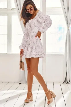 Zamszowe Sandały Na Kwadratowym Obcasie Beżowe Powerful